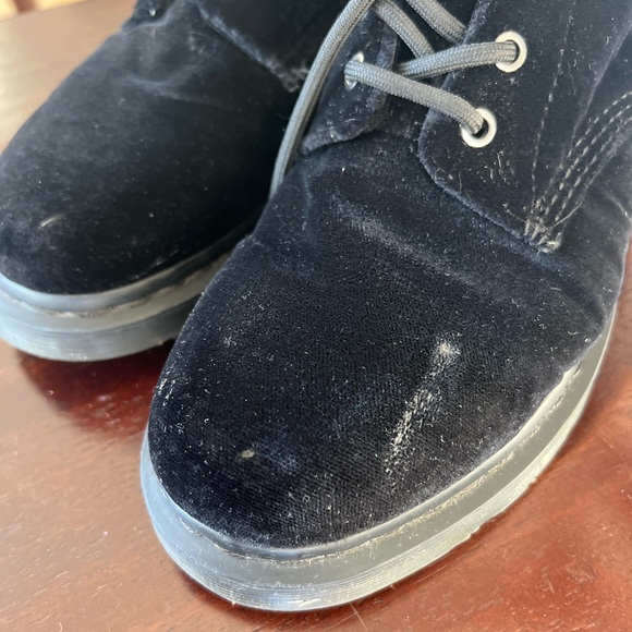 Dr. Martens Black Velvet Boot - Picture 5 of 7
